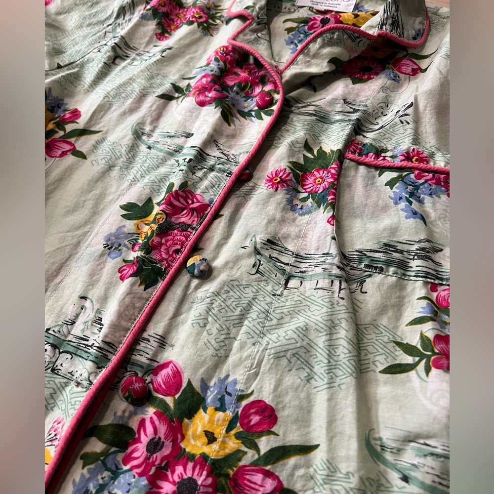 Lazy Bones (Au) Pajama Style Button Down - image 7